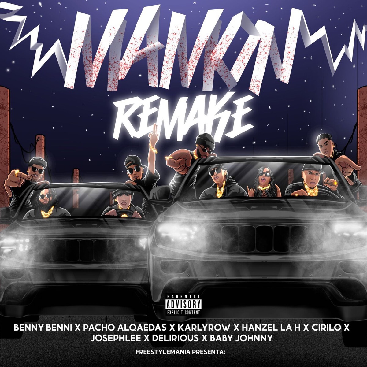 Mamon Remake (feat. Hanzel La H, Cirilo, Josephlee, Delirious & Baby Johnny) - Single by Benny Benni, Pacho Aloaedas & Karlyrow album cover