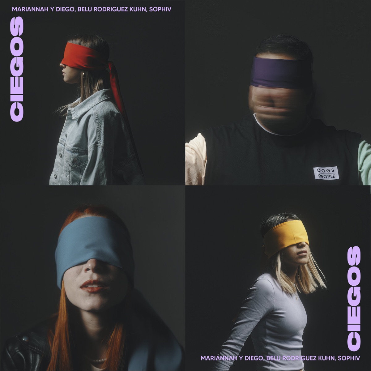 Ciegos - Single by Mariannah y Diego, Belu Rodriguez Kuhn & Sophiv album cover