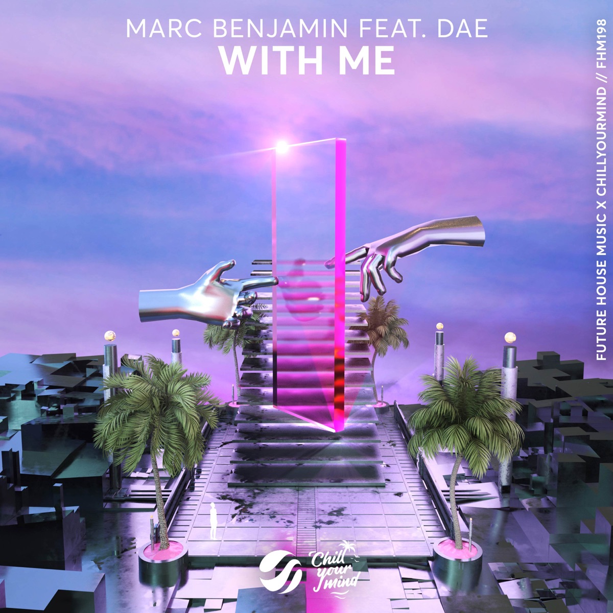 With Me - Single by Marc Benjamin & Dae album cover