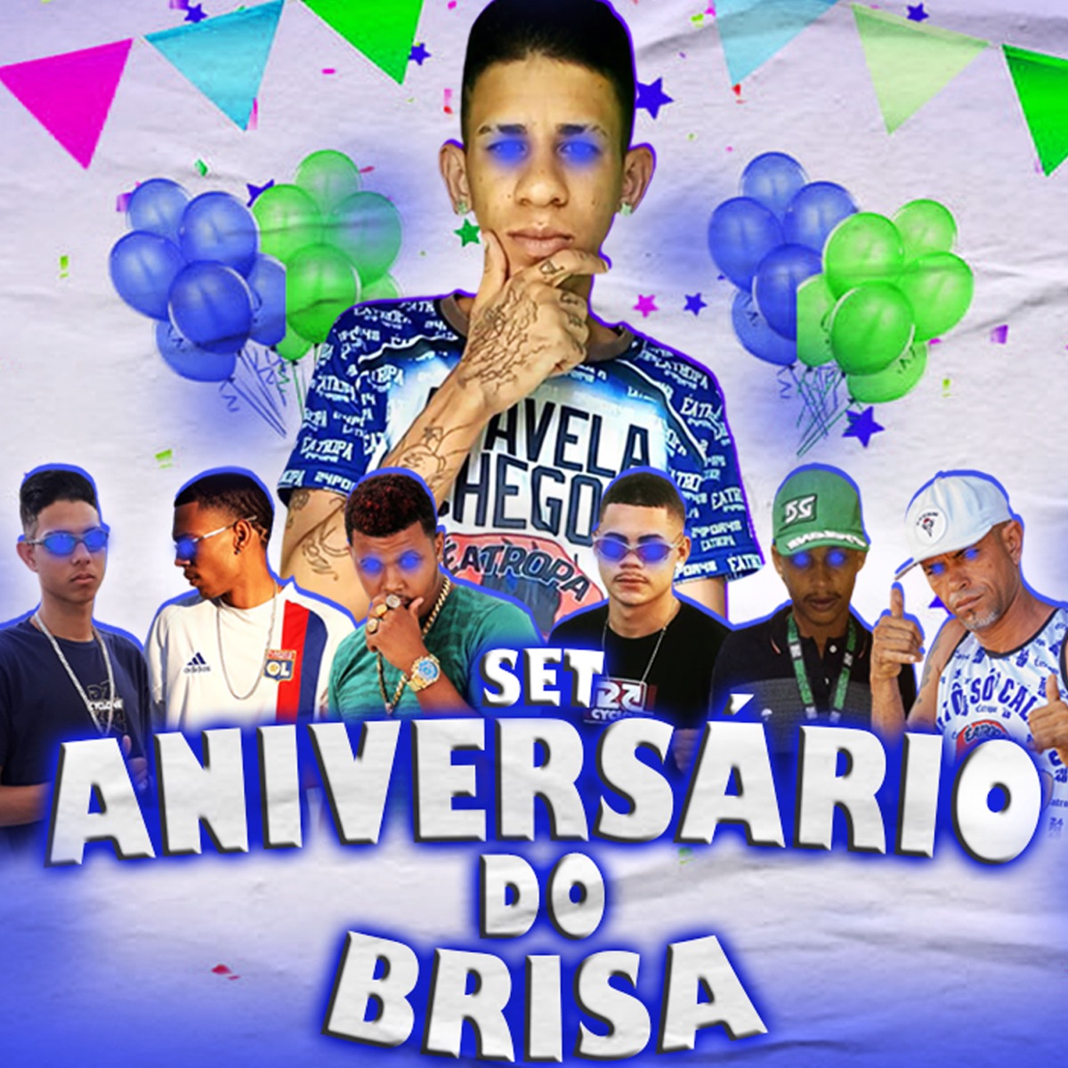 Set Aniversário do Brisa (feat. K9 Da Tropa, Ricardo Cabaré, Mc Mlk Na Fita, Estênio Complicado, Mc Magnata e Picito Mc & erickzin 081) - Single by Brisa no Beat album cover