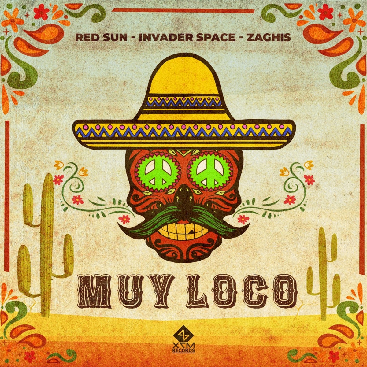 Muy Loco - Single by Red Sun, Invader Space & Zaghis album cover