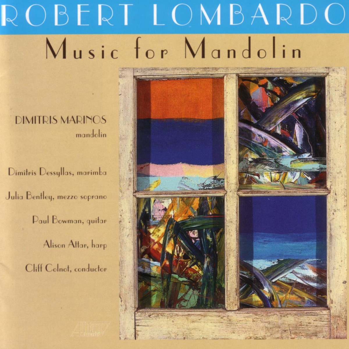 Lombardo: Works for Mandolin by Cliff Colnot, Dimitris Dessyllas, Dimitris Marinos & Julia Bentley album cover