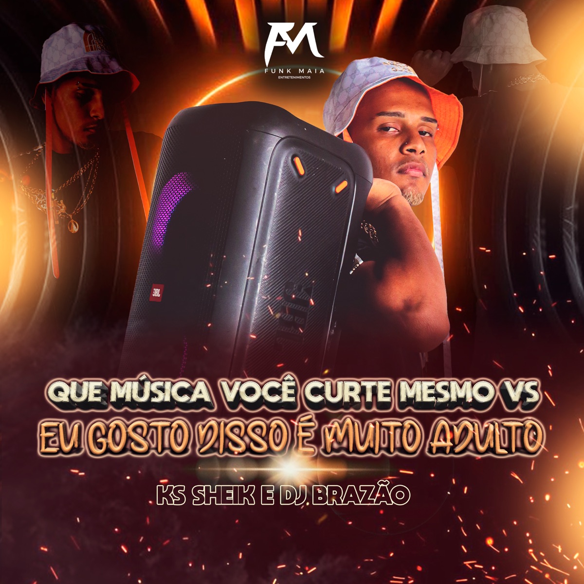 Que Música Você Curte Mesmo Vs Eu Gosto Disso É Muito Adulto - Single by DJ Brazão & KS SHEIK album cover