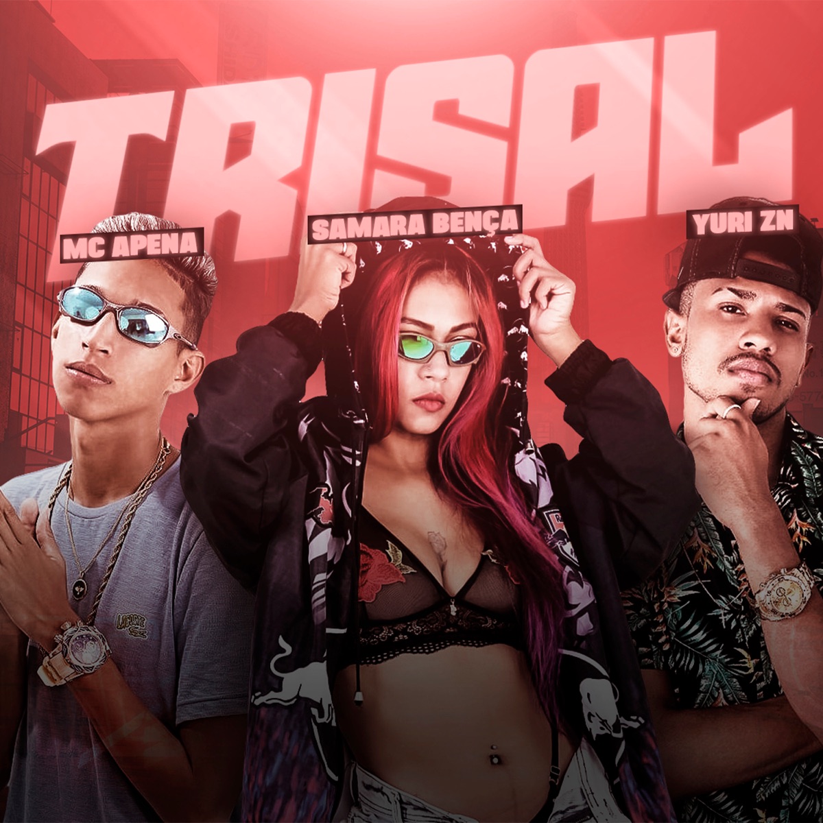 Trisal - Single by Yuri ZN, Samara Bença, Scort no beat & MC Apena album cover