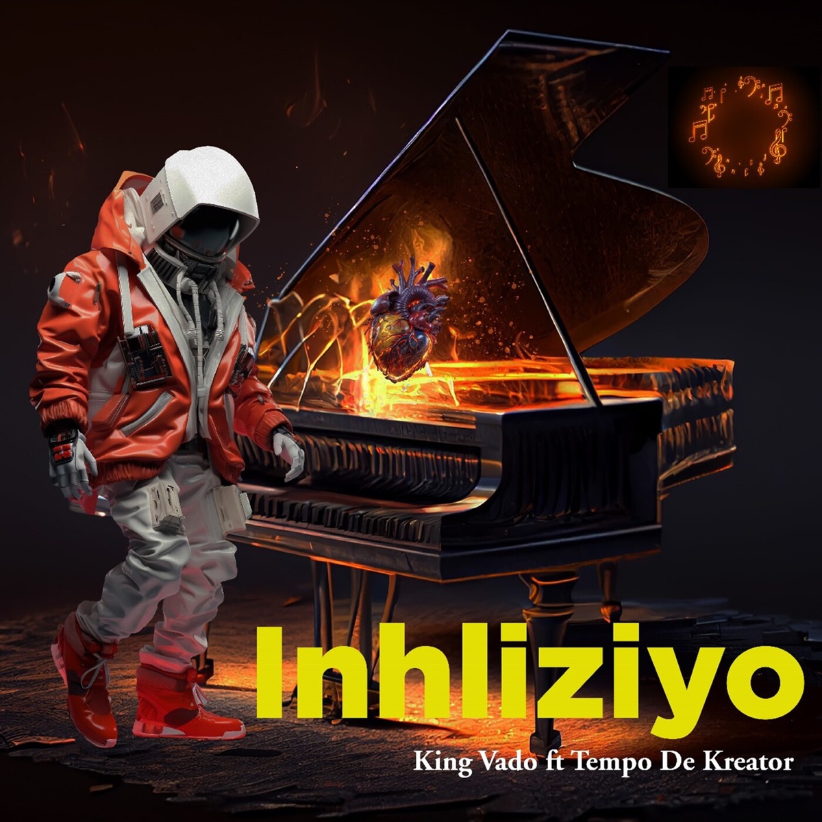 Inhliziyo (feat. Tempo De Kreator) - Single by King Vado album cover