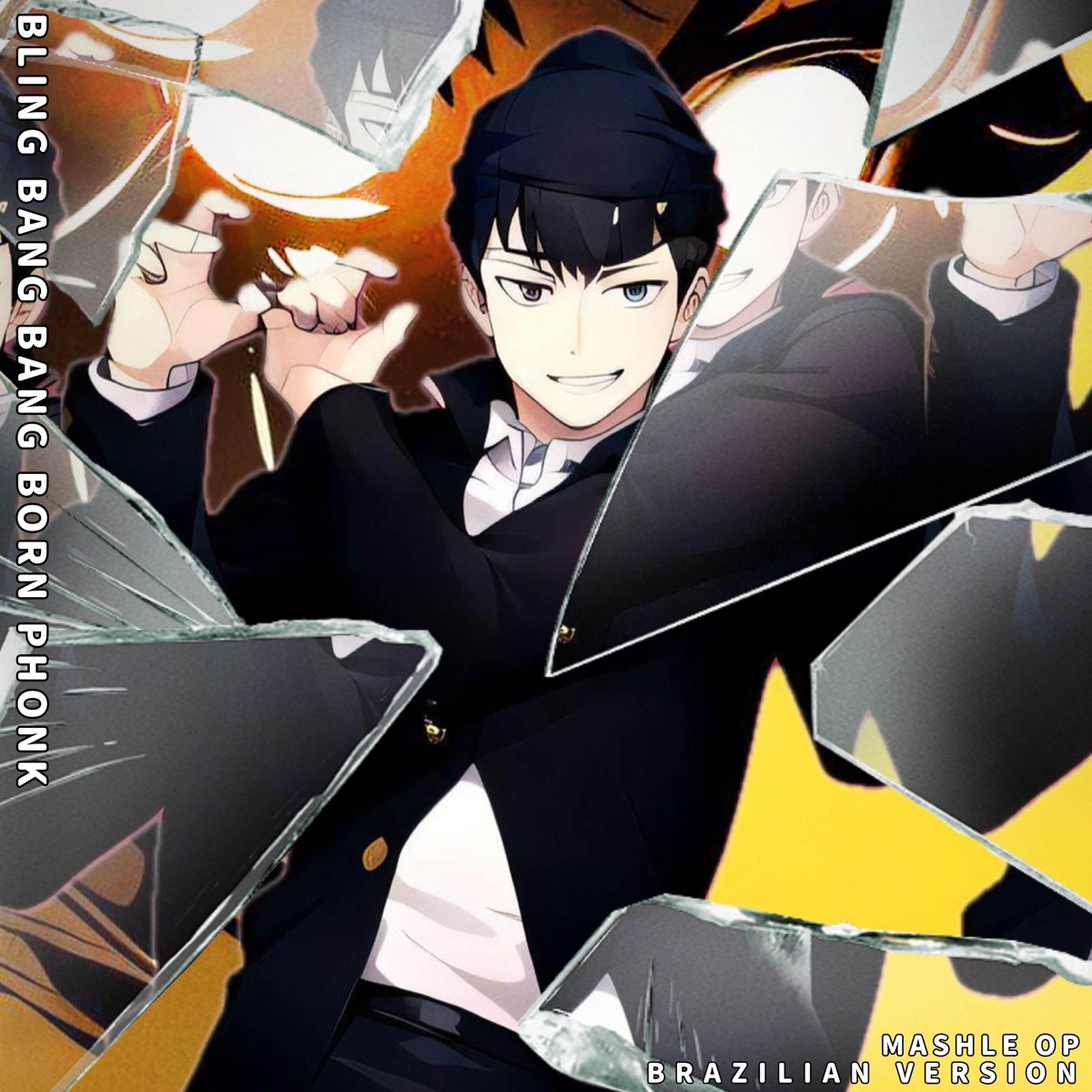 Bling Bang Bang Born Phonk (Mashle Op") [Brazilian Version] - Single by Sliverk JP album cover