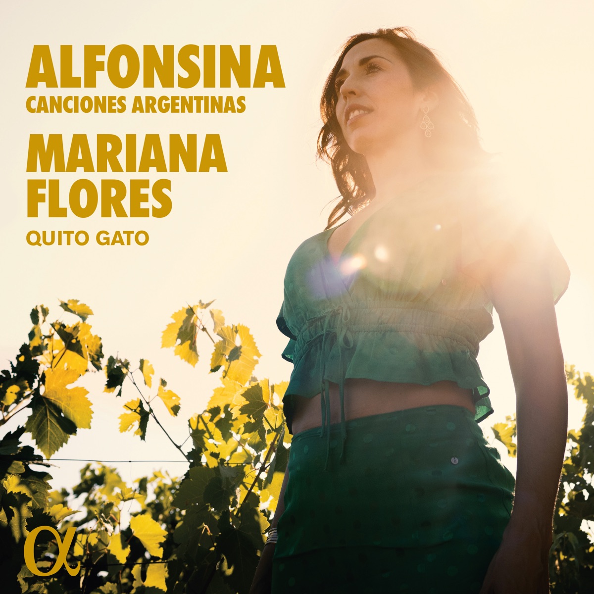 Alfonsina: Canciones Argentinas by Mariana Flores & Quito Gato album cover