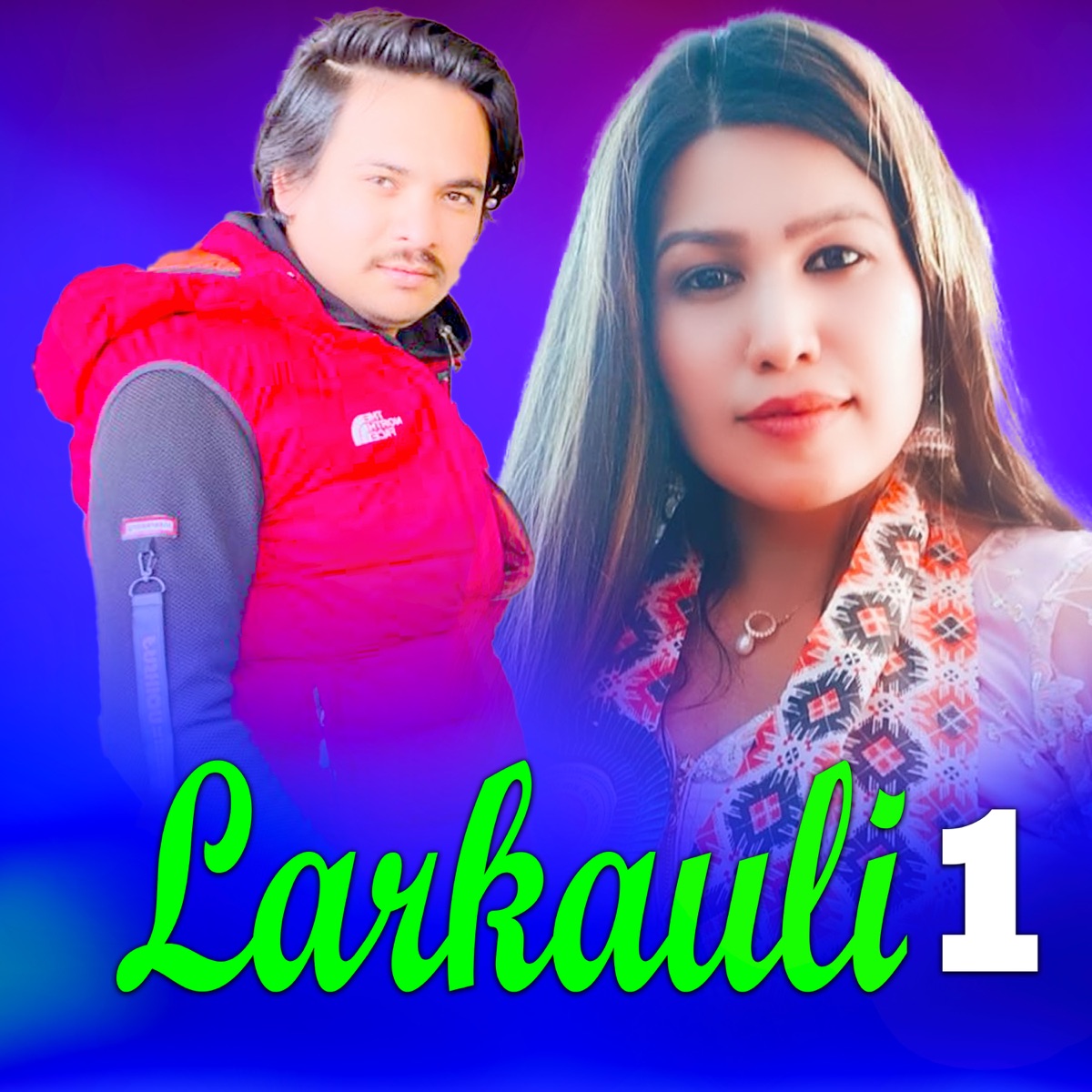 Larkauli 1 - EP by Baburam Bohara, Arjun Khadka & Rejina Pariyar album cover