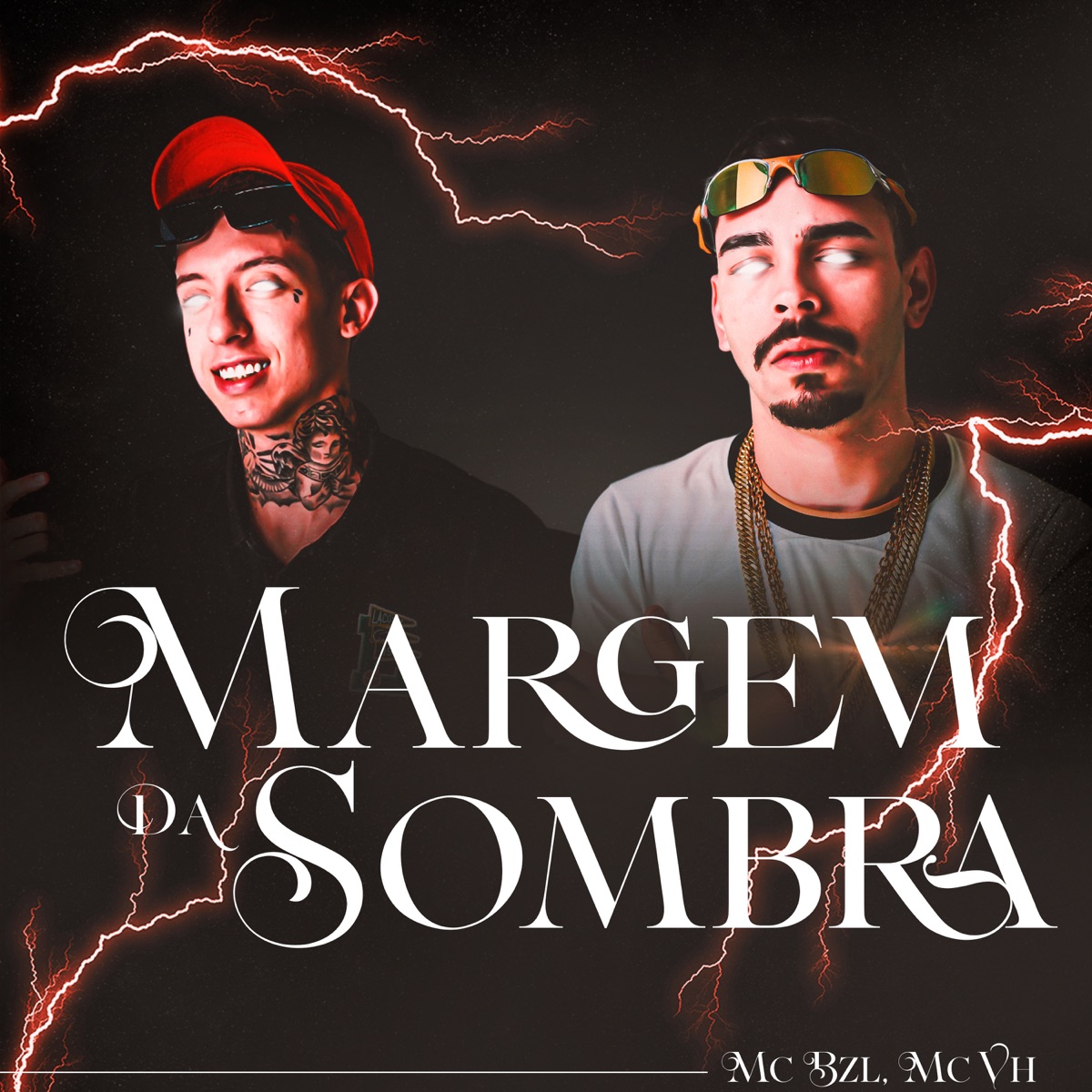 Margem Da Sombra - Single by MC VH & Mc BZL album cover