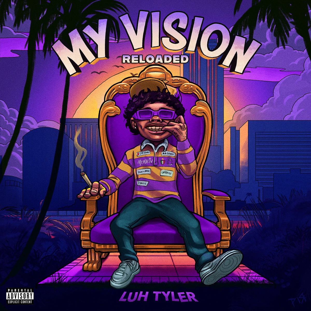 My Vision: Reloaded by Luh Tyler album cover
