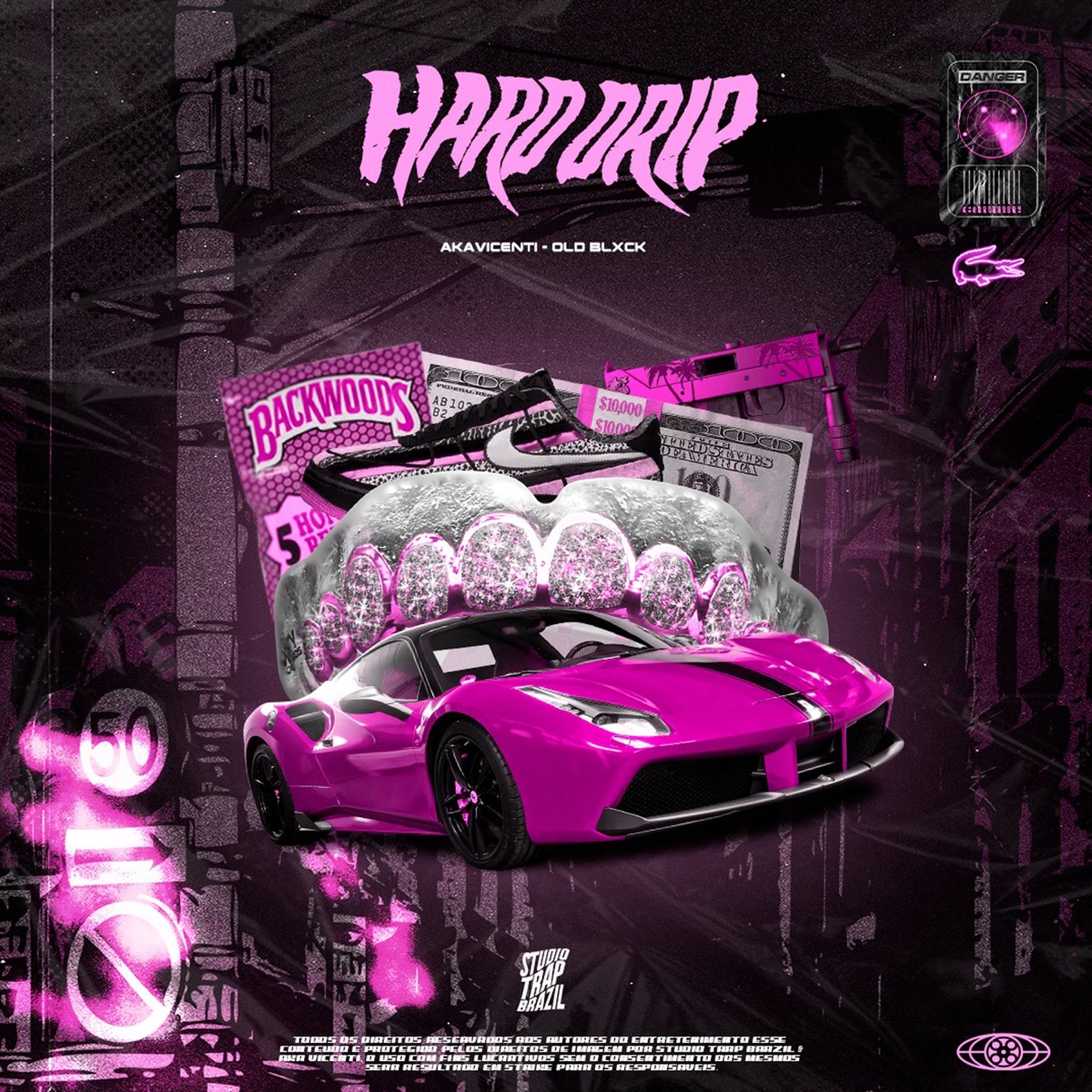 Hard Drip (feat. Akavicenti) - Single by Old Blxck album cover