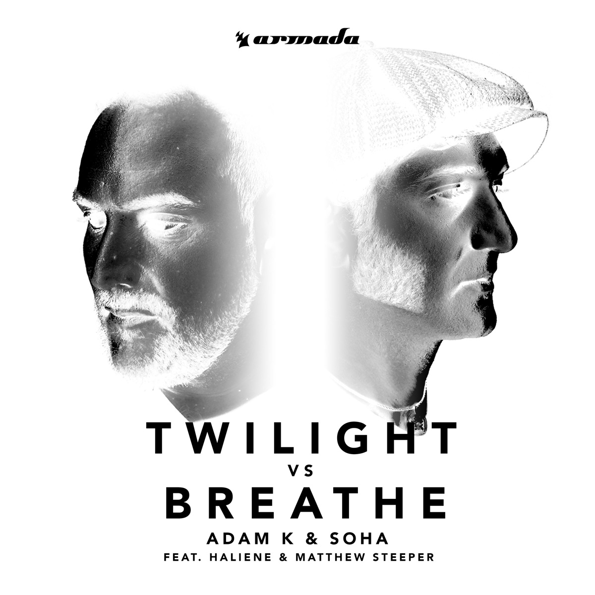 Twilight vs Breathe (Feat. HALIENE & Matthew Steeper) - Single by Adam K & Soha album cover