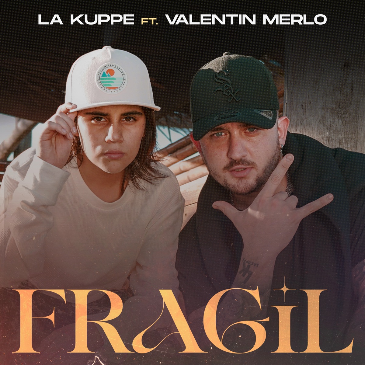Frágil - Single by La Kuppé & Valentino Merlo album cover