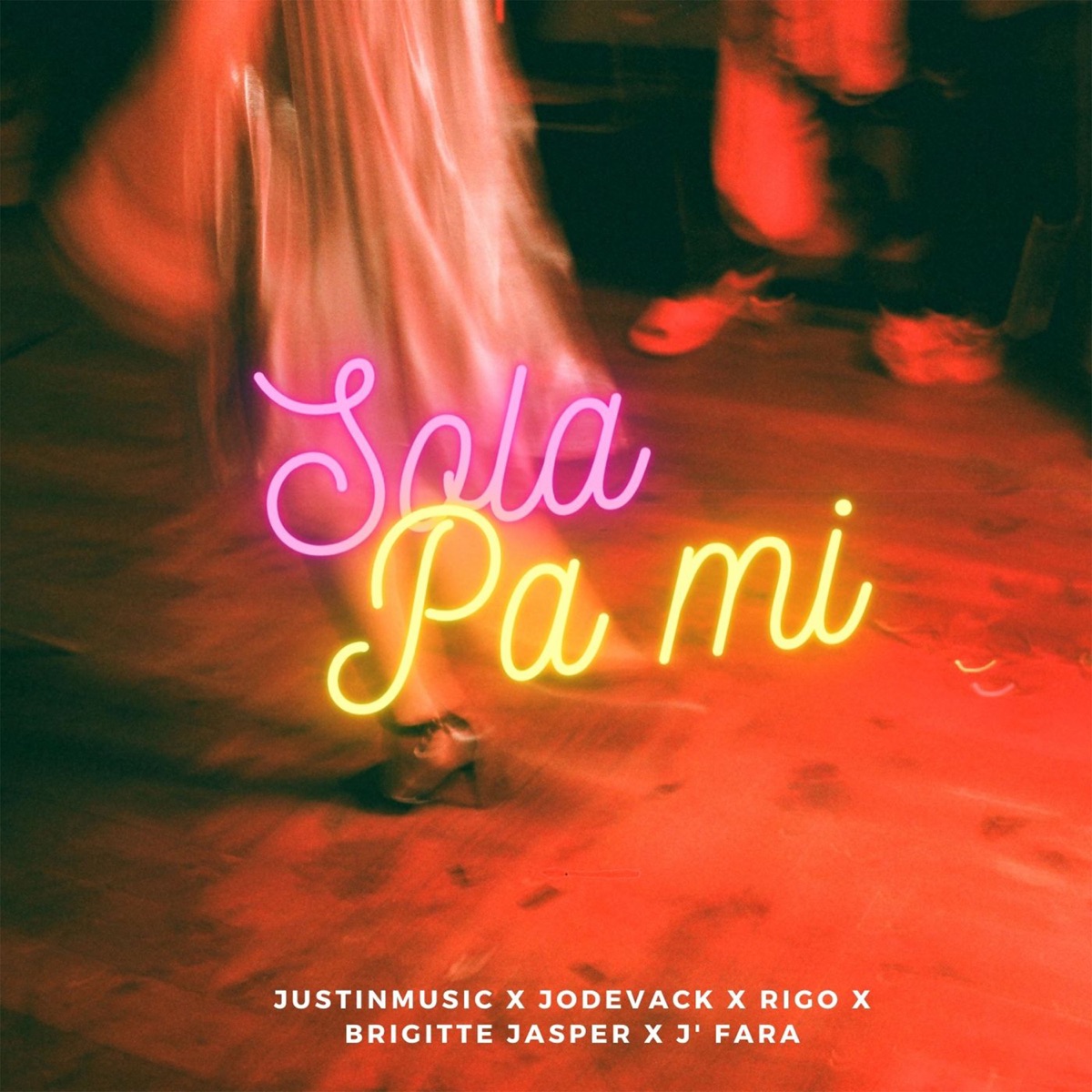 Sola pa mi (feat. JodeVack, Rigo, Brigitte Jasper & J' Fara) [Remix] - Single by Justin Music album cover