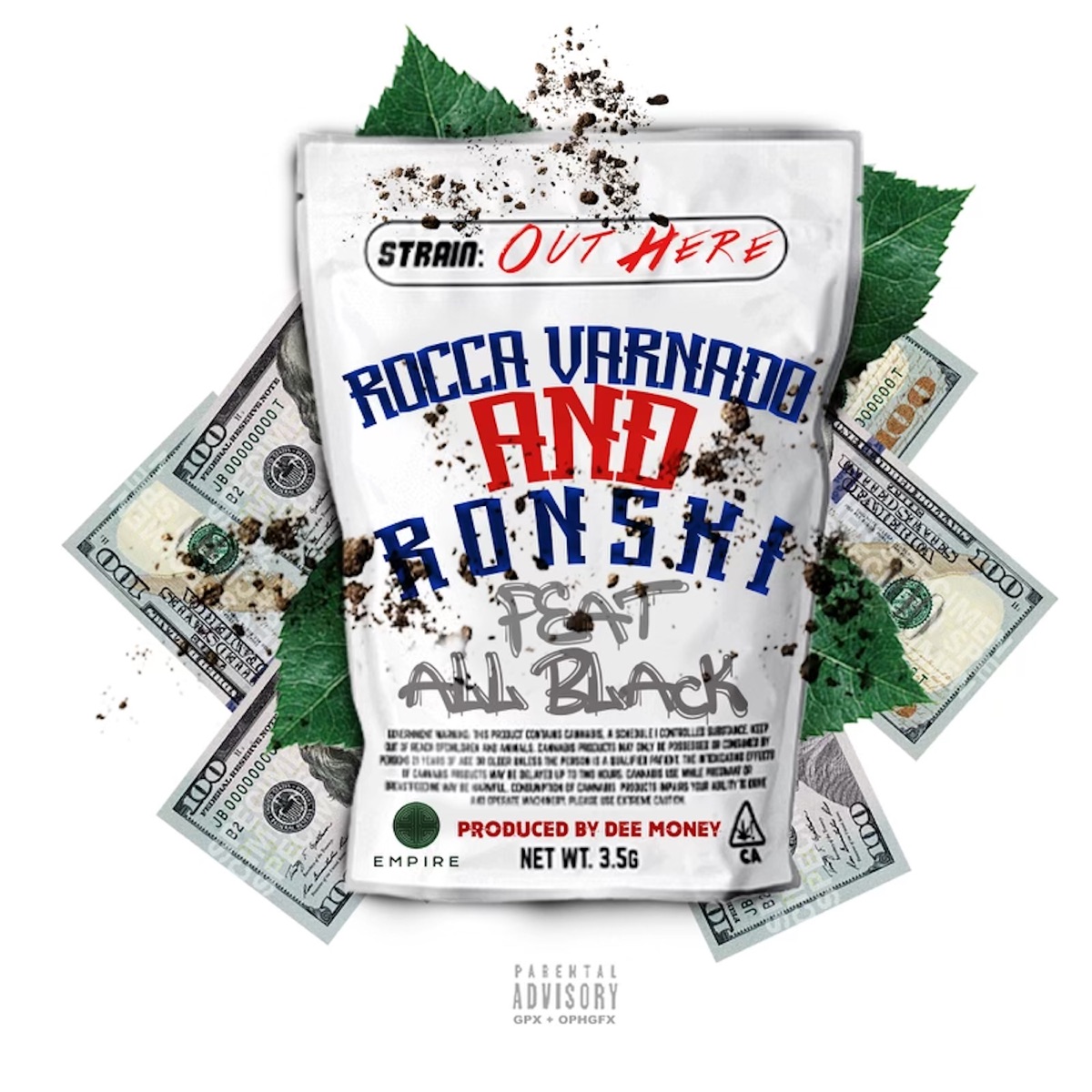 Out Here (feat. ALLBLACK) - Single by Ronski & Rocca Varnado album cover