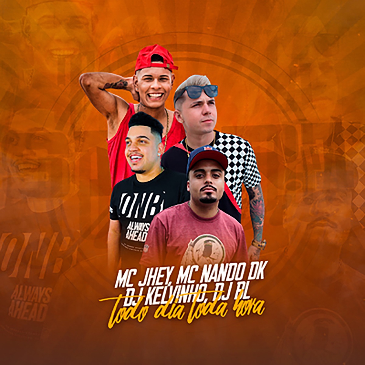 Todo Dia Toda Hora (feat. Dj Kelvinho & DJ BL) - Single by Mc Nando Dk & Mc Jhey album cover