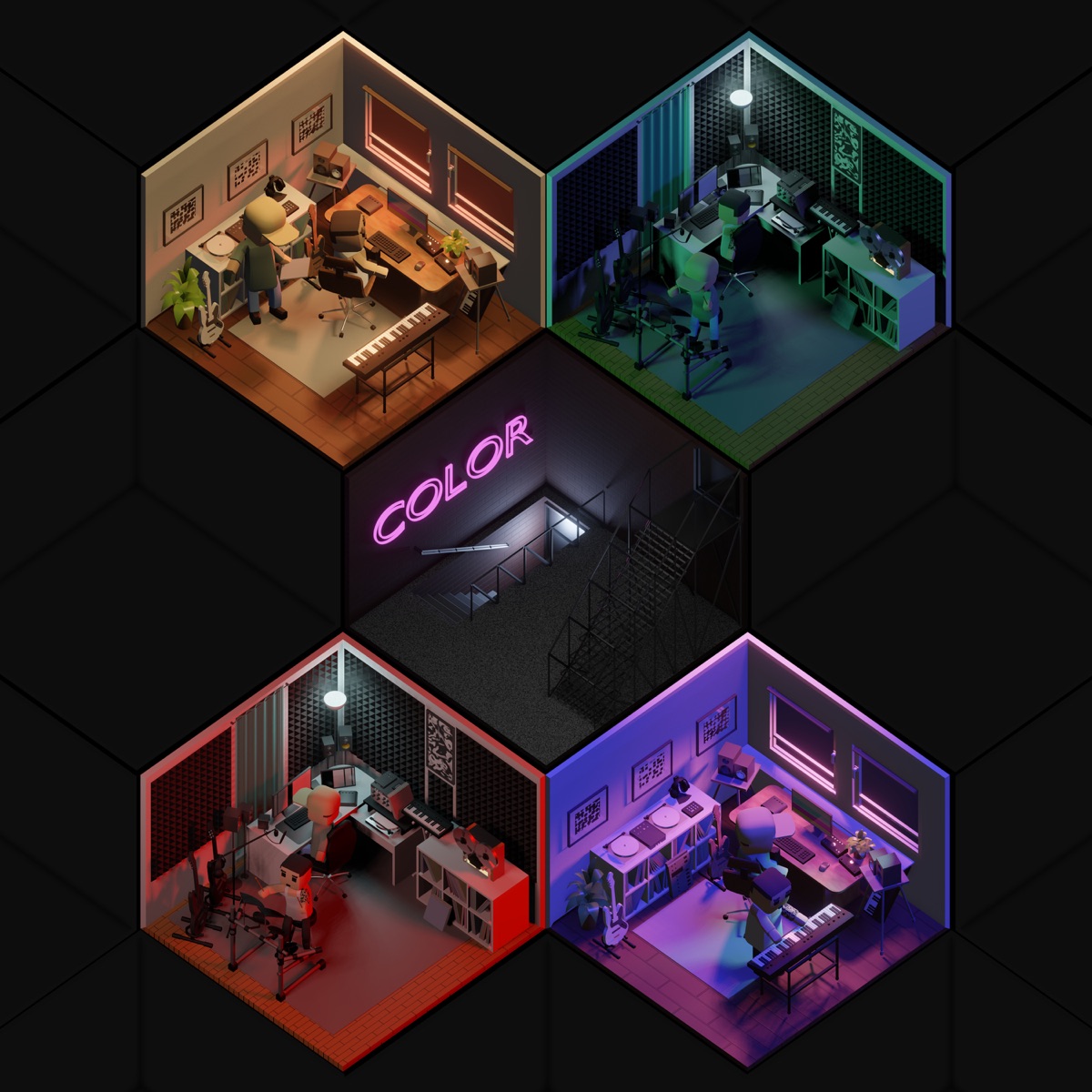 Color - EP by Frogman & LBL album cover