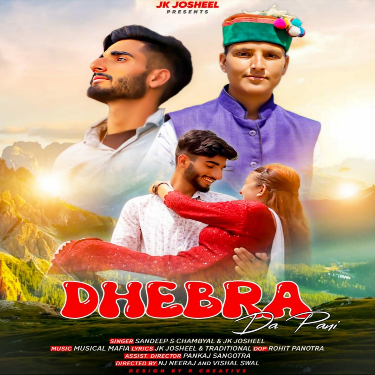 Dhebra Da Pani (Original) - Single by Jk Josheel & Sandeep S Chambyal album cover