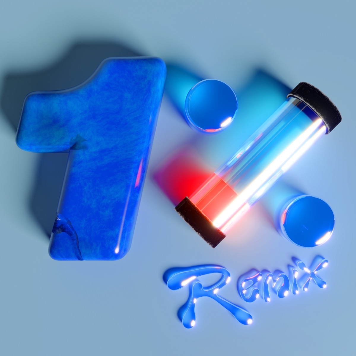 1% (Remix) [feat. paopao] - Single by Papi Sousa, Álvaro Díaz & Lyanno album cover