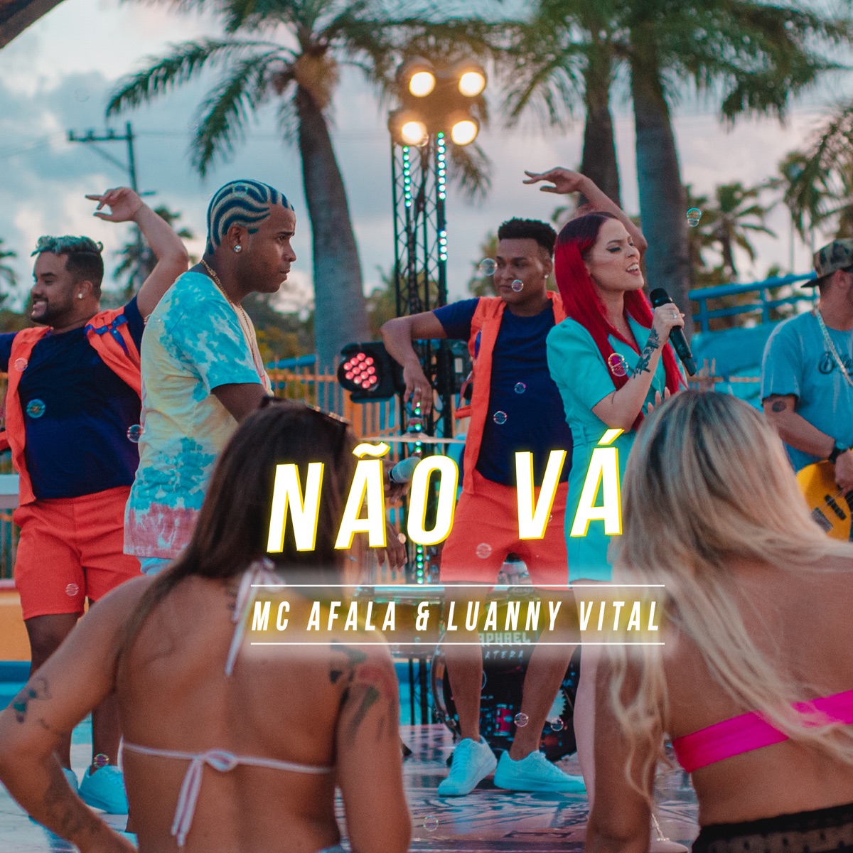 Não Vá - Single by Mc Afala & Luanny Vital album cover