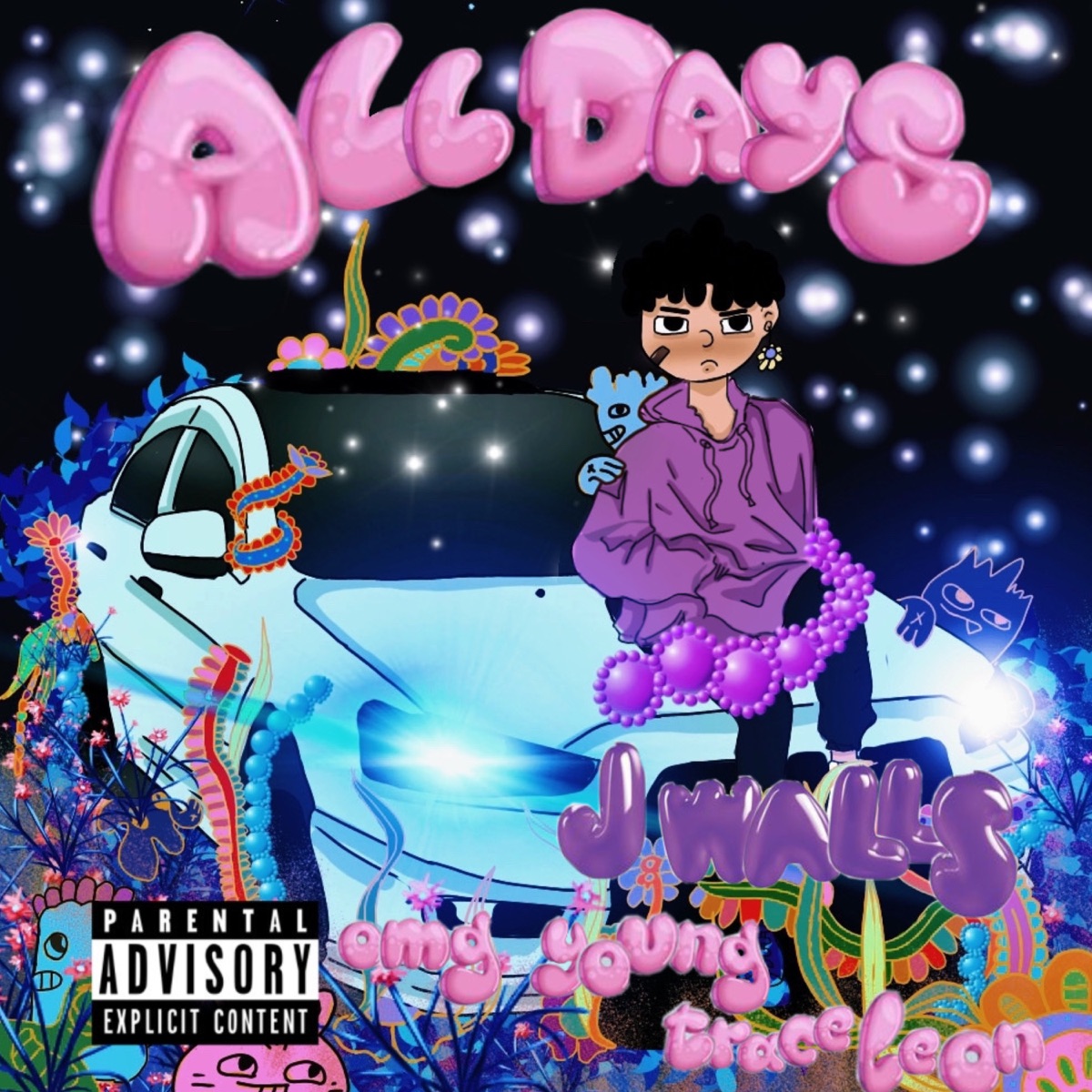 All Days (feat. Omg young & Trace León) - Single by J Walls album cover