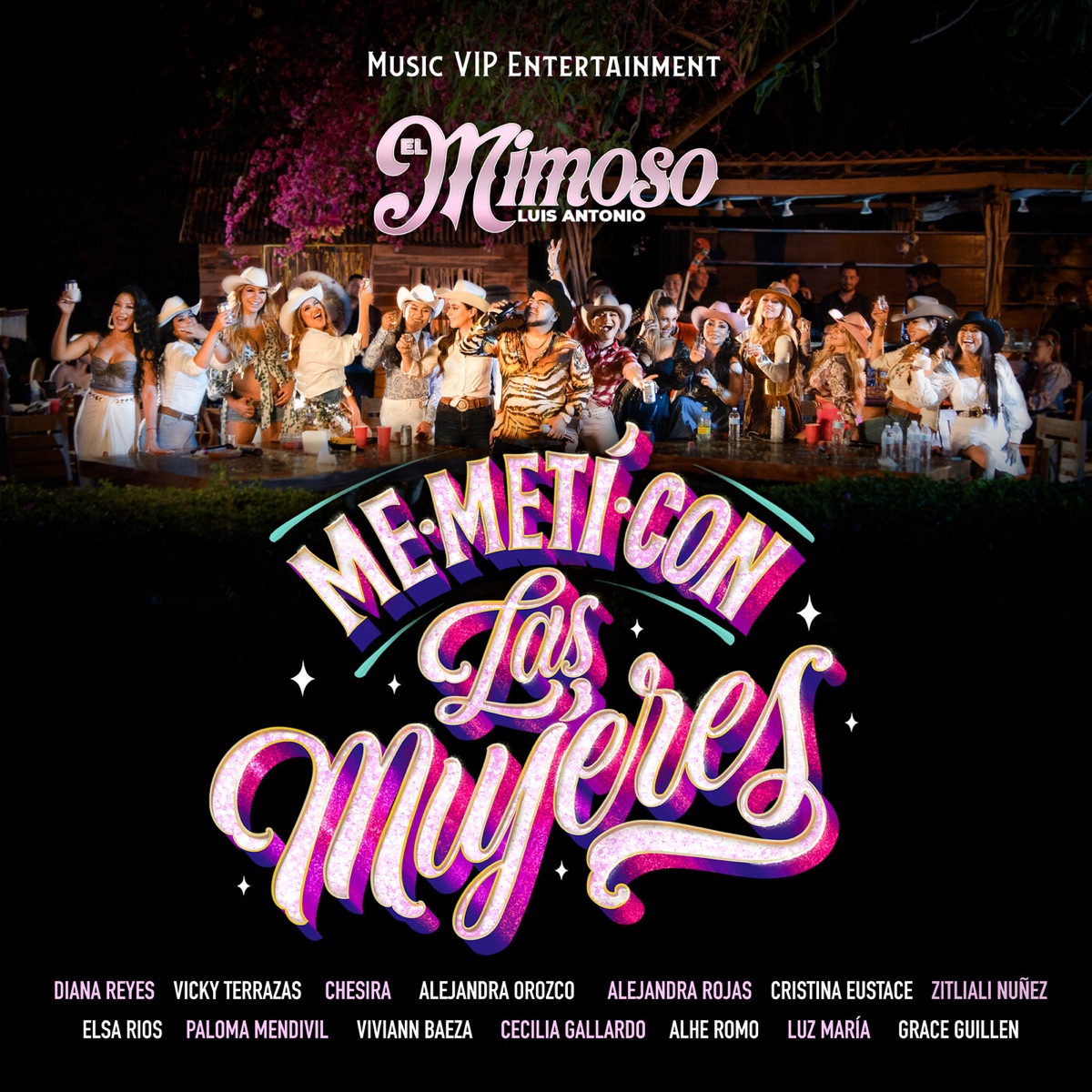 Me Metí Con Las Mujeres (En Vivo) by El Mimoso Luis Antonio López album cover