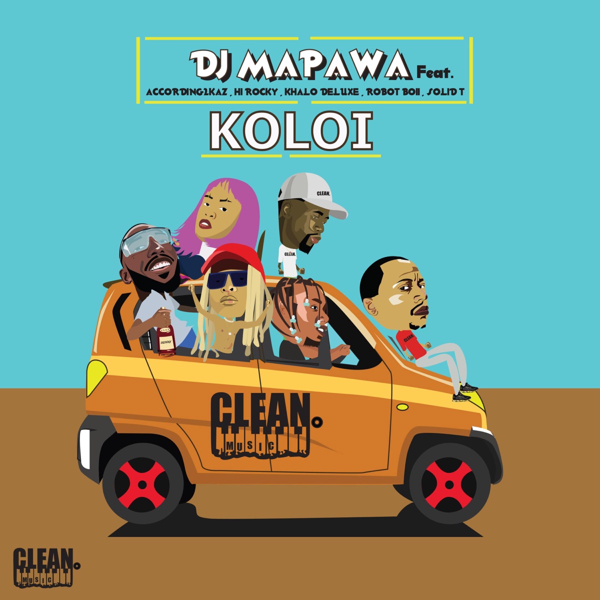 Koloi (feat. According2Kaz, Hi RoCkY, MR WISH, Robot Boii & Solid T) - Single by Dj Mapawa album cover