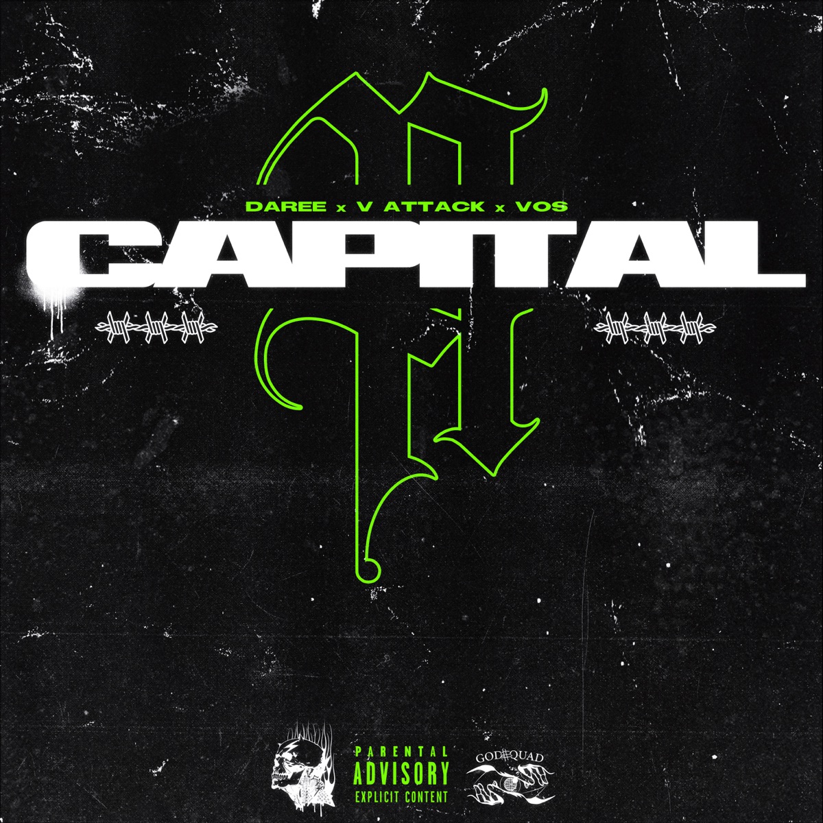 Capital A - Single by Vos, V-Attack & Daree album cover