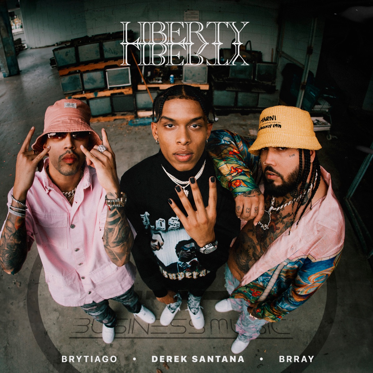 Liberty - Single by Derek Santana, Brytiago & Brray album cover