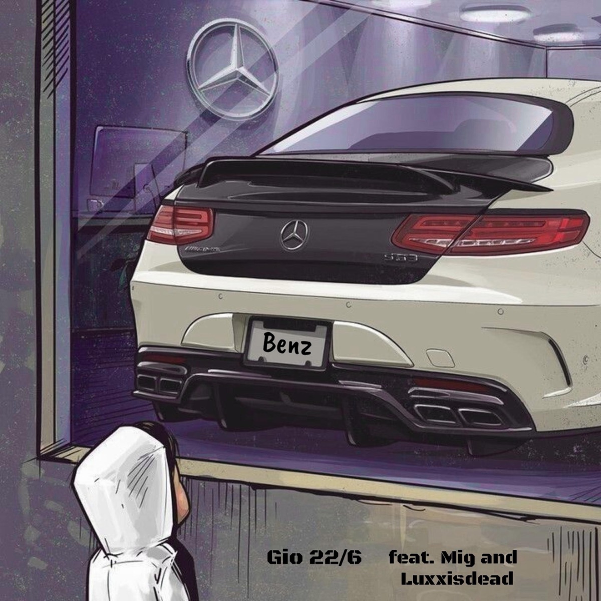 Benz (feat. Luxxisdead & mig) - Single by Gio 22/6 album cover
