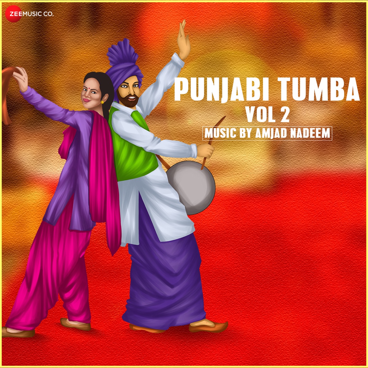 Punjabi Tumba - Vol 2 by Amrita Bharati, Gul Saxena, Debanjali B Joshi, Addeeti Pan, Mohsin Khan & Alamgir Khan album cover