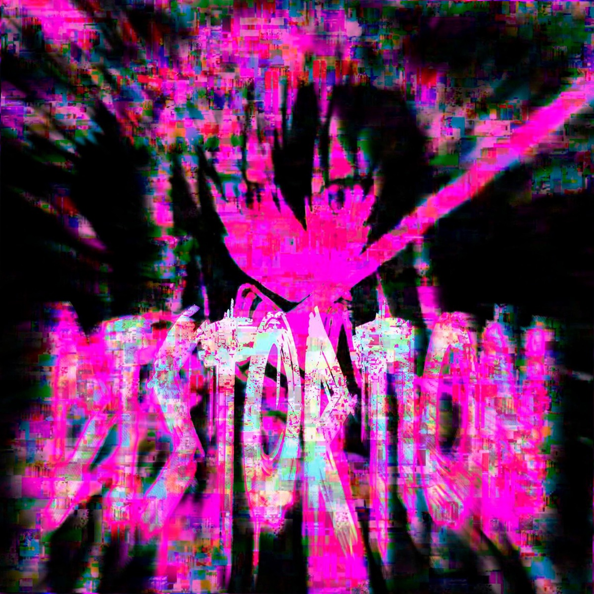 DISTORTION (feat. ヤクザ YAKUDZU) - Single by SnowYkilla album cover