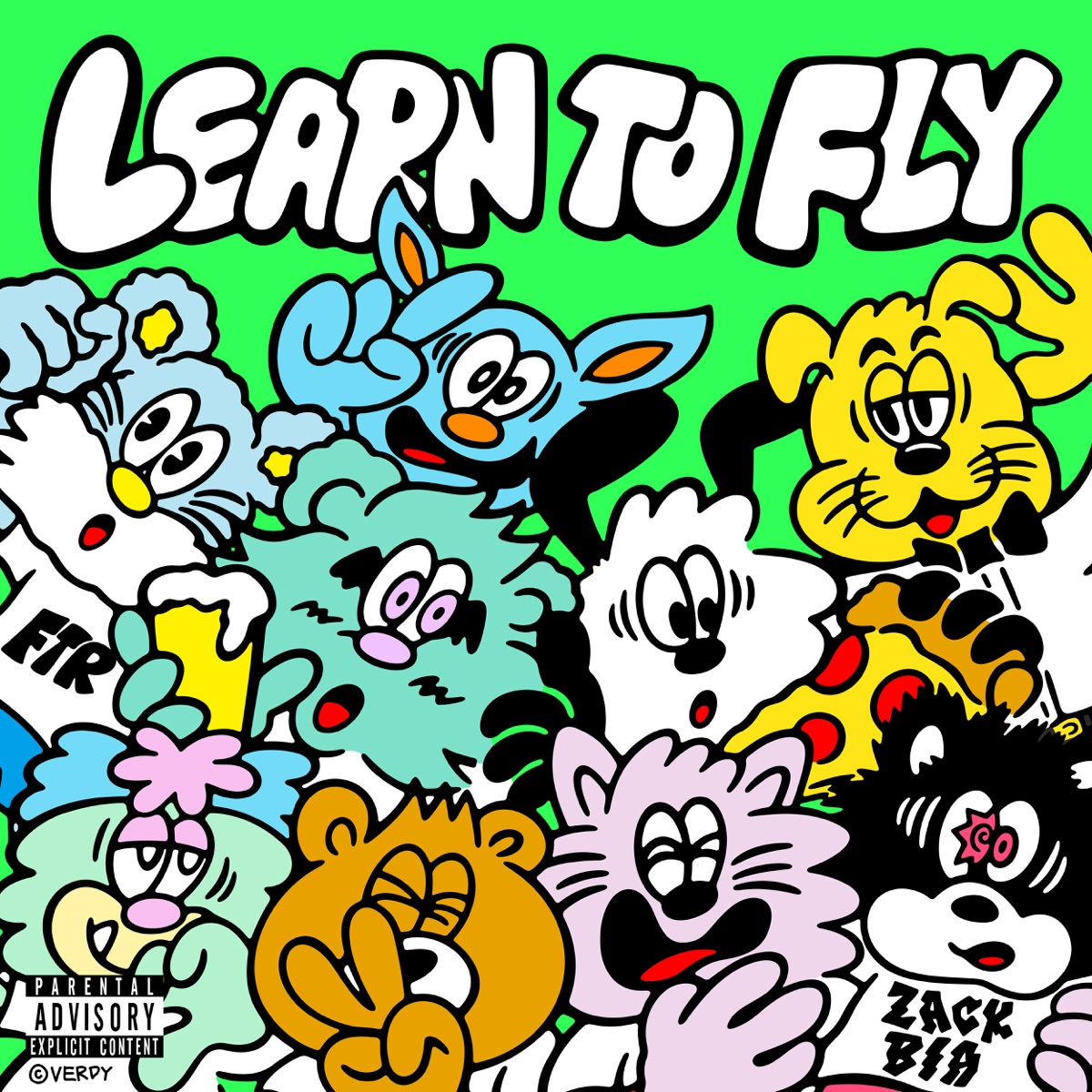 Learn To Fly by Zack Bia album cover