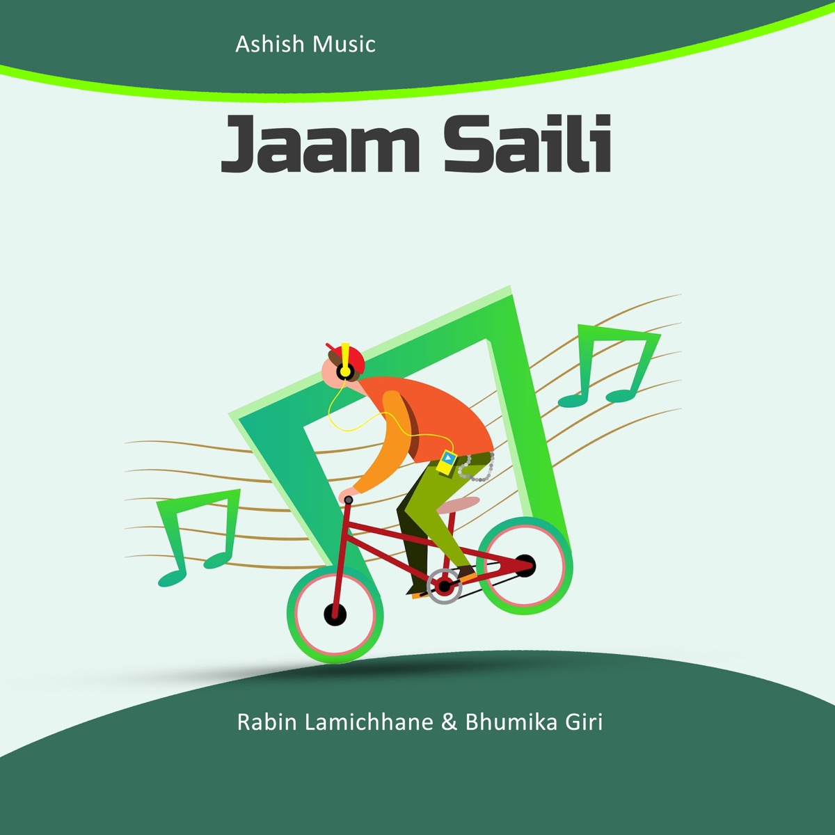 Jaam Saili - EP by Rabin Lamichhane & Bhumika Giri album cover