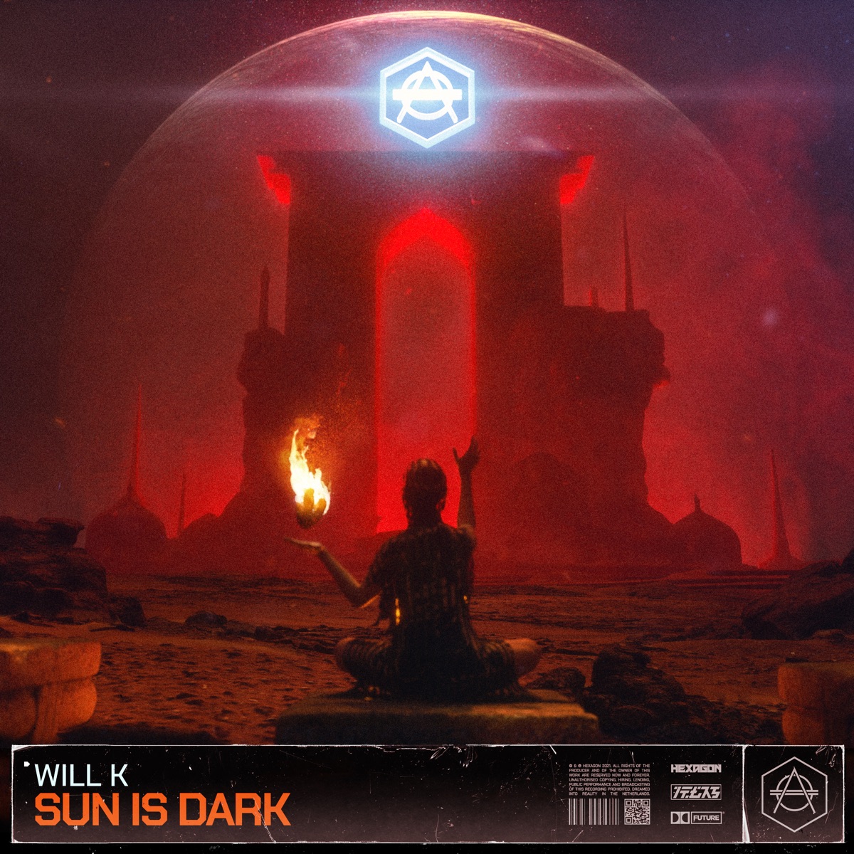 Sun Is Dark - Single by WILL K album cover