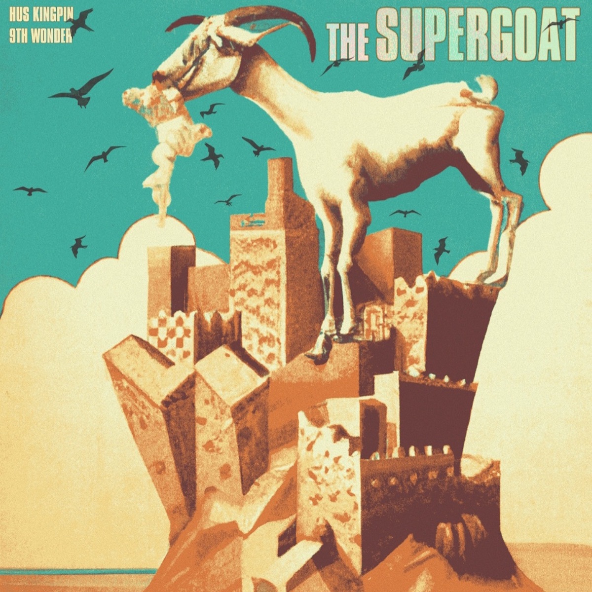 The Supergoat by Hus KingPin & 9th Wonder album cover