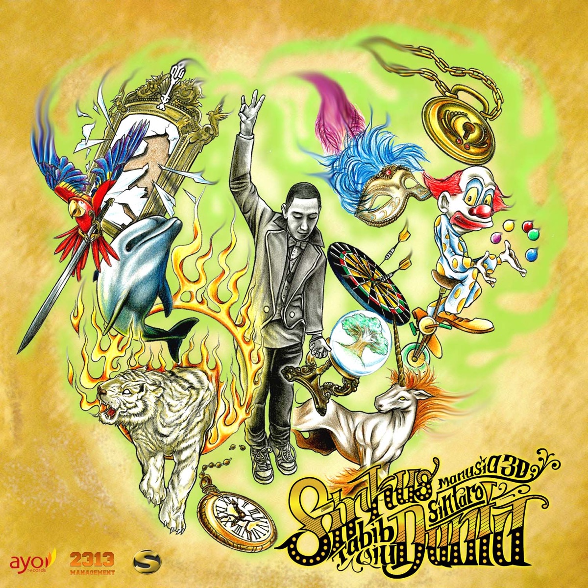 Manusia 3D: Sintaro [Sirkus Dunia] [Deluxe Version] by Tabib Qiu album cover