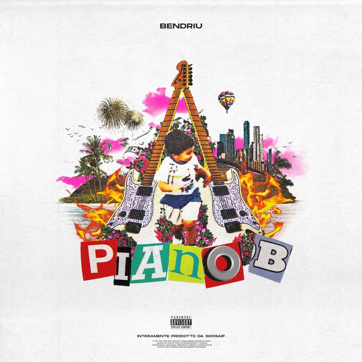 PIANO B - Single by Bendriu & Goosaif album cover