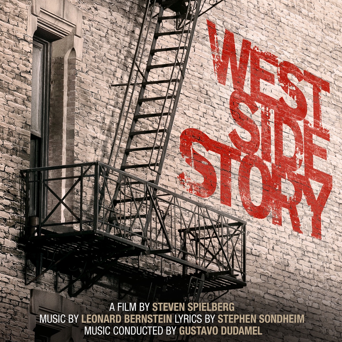 West Side Story (2021 Motion Picture Soundtrack) by Leonard Bernstein, Stephen Sondheim, Rachel Zegler & Ansel Elgort album cover