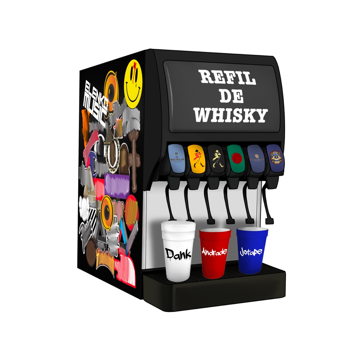 Refil de Whisky - Single by DANK, Andrade, Jotapê & OGBeatzz album cover