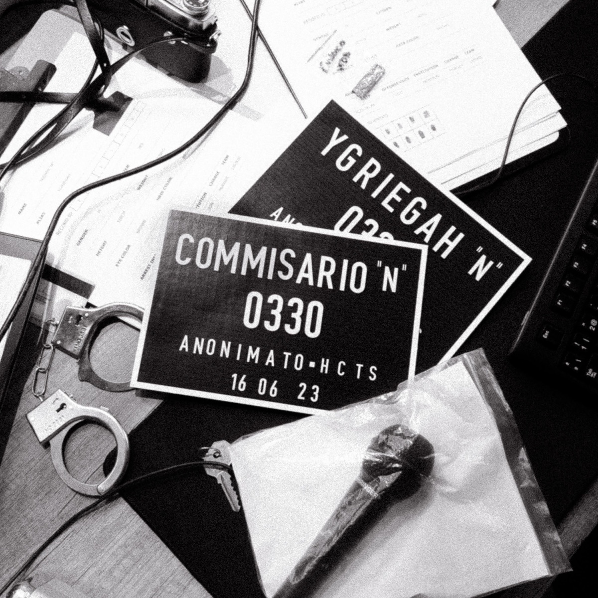 Anonimato (feat. Ygriegah & DJ QAT) - Single by Commisario album cover