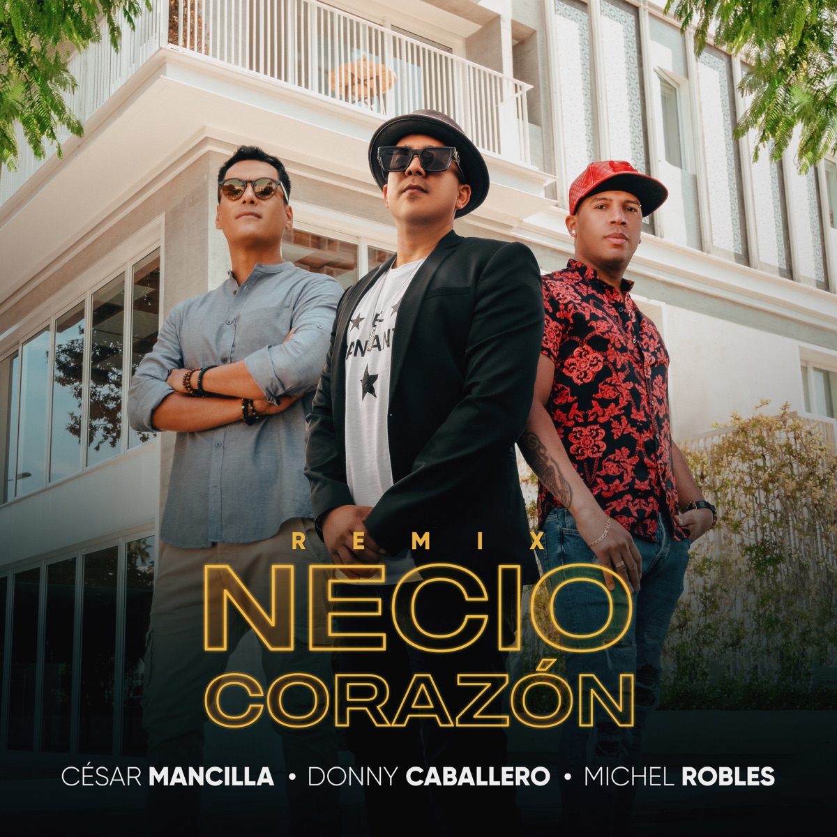 Necio Corazón (Remix Salsa) - Single by Cesar Mancilla, Michel Robles & Donny Caballero album cover