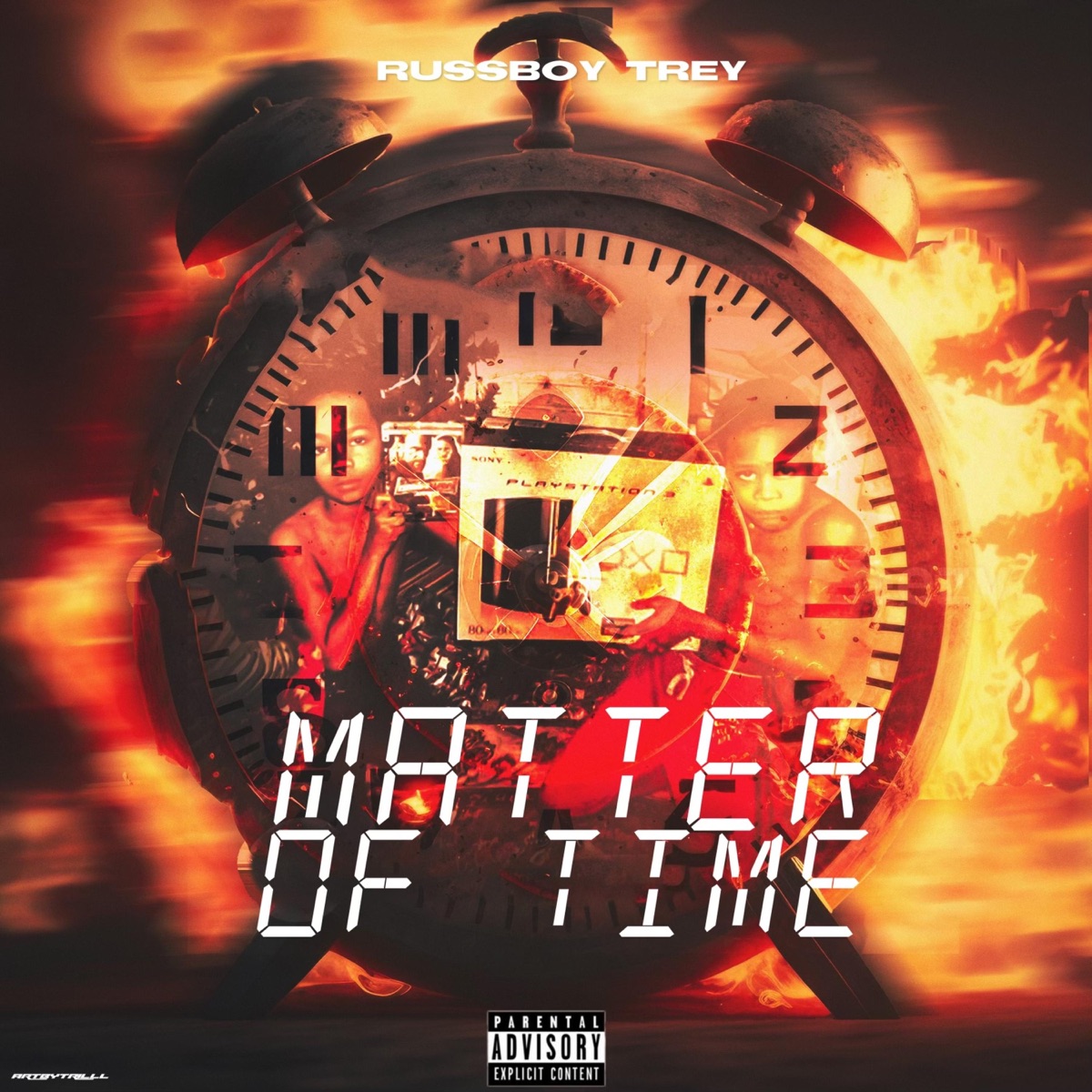 Matter OF Time by Russboy trey album cover