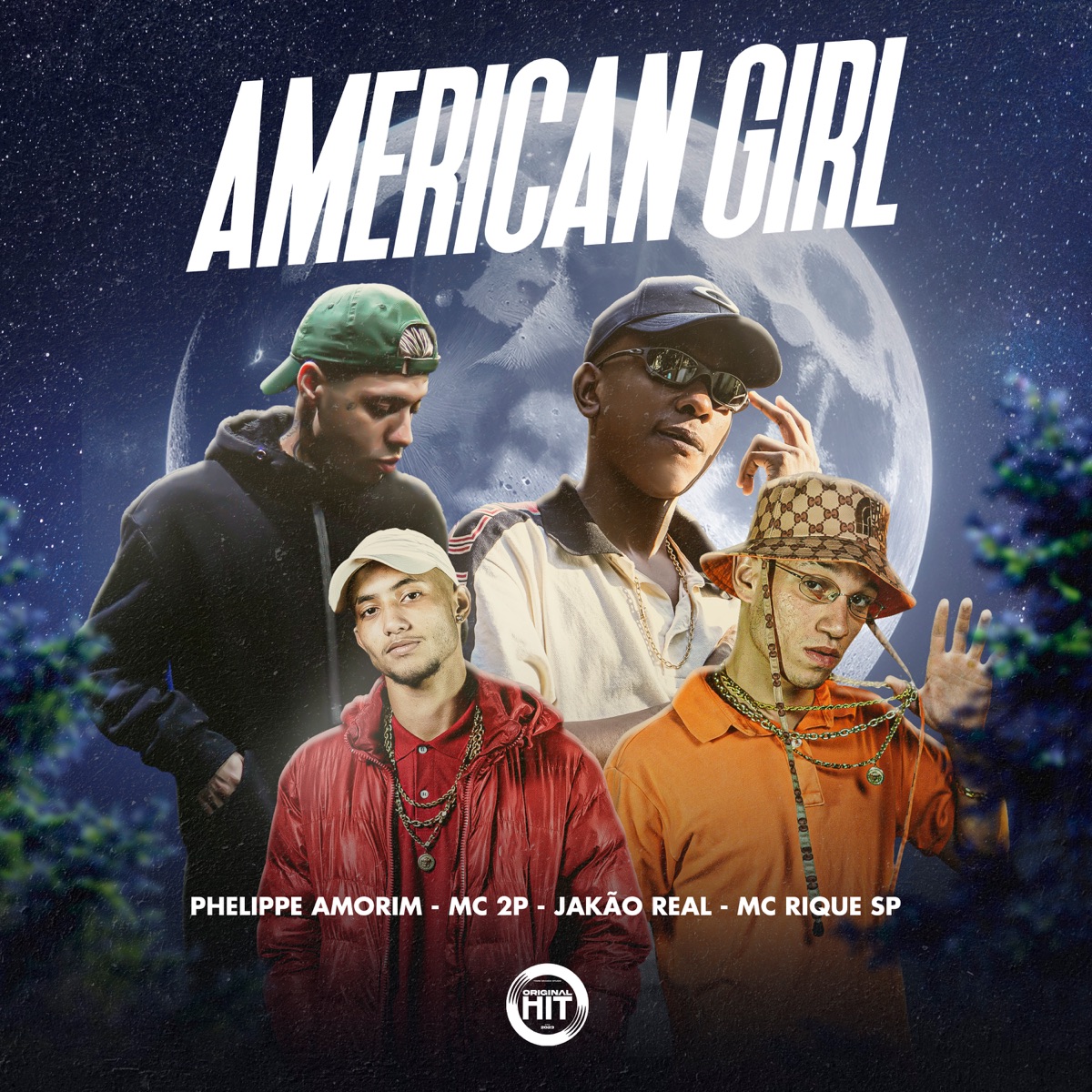 American Girl (feat. Jakão Real, MC RIQUE SP & Phelippe Amorim) - Single by Mc 2P album cover