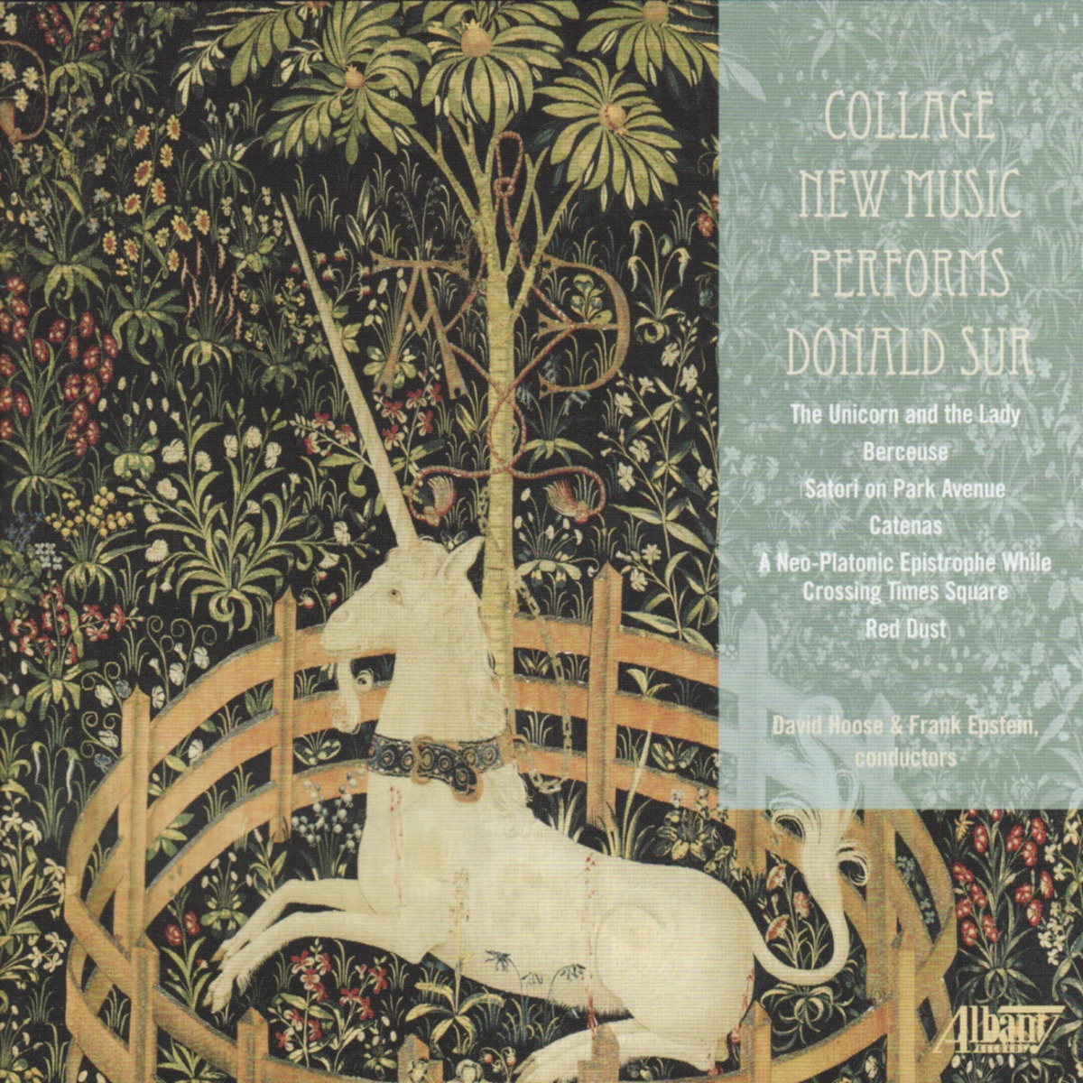 Collage New Music Performs Donald Sur by Collage New Music, David Hoose & Frank Epstein album cover