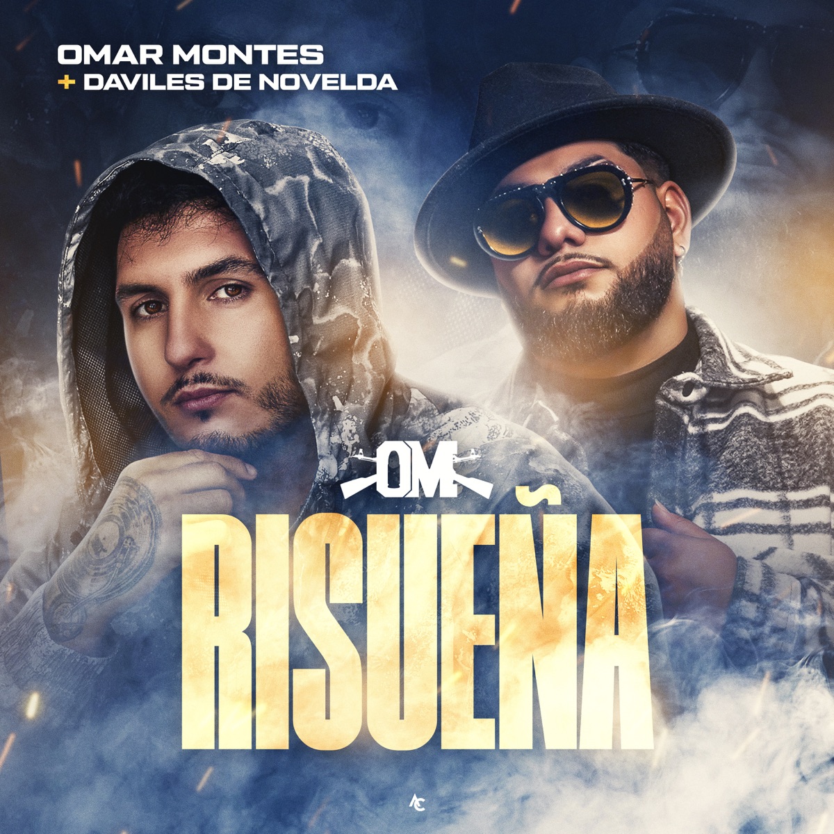 Risueña - Single by Omar Montes & Daviles de Novelda album cover