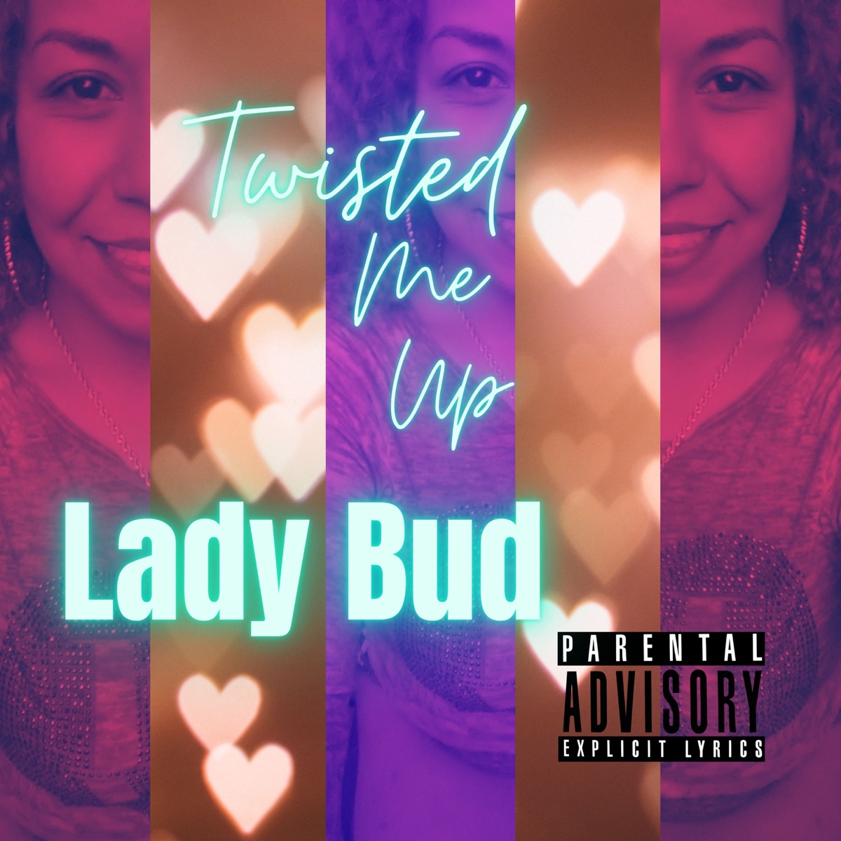 Twisting Me Up (Radio Edit) - Single by LADY BUD album cover
