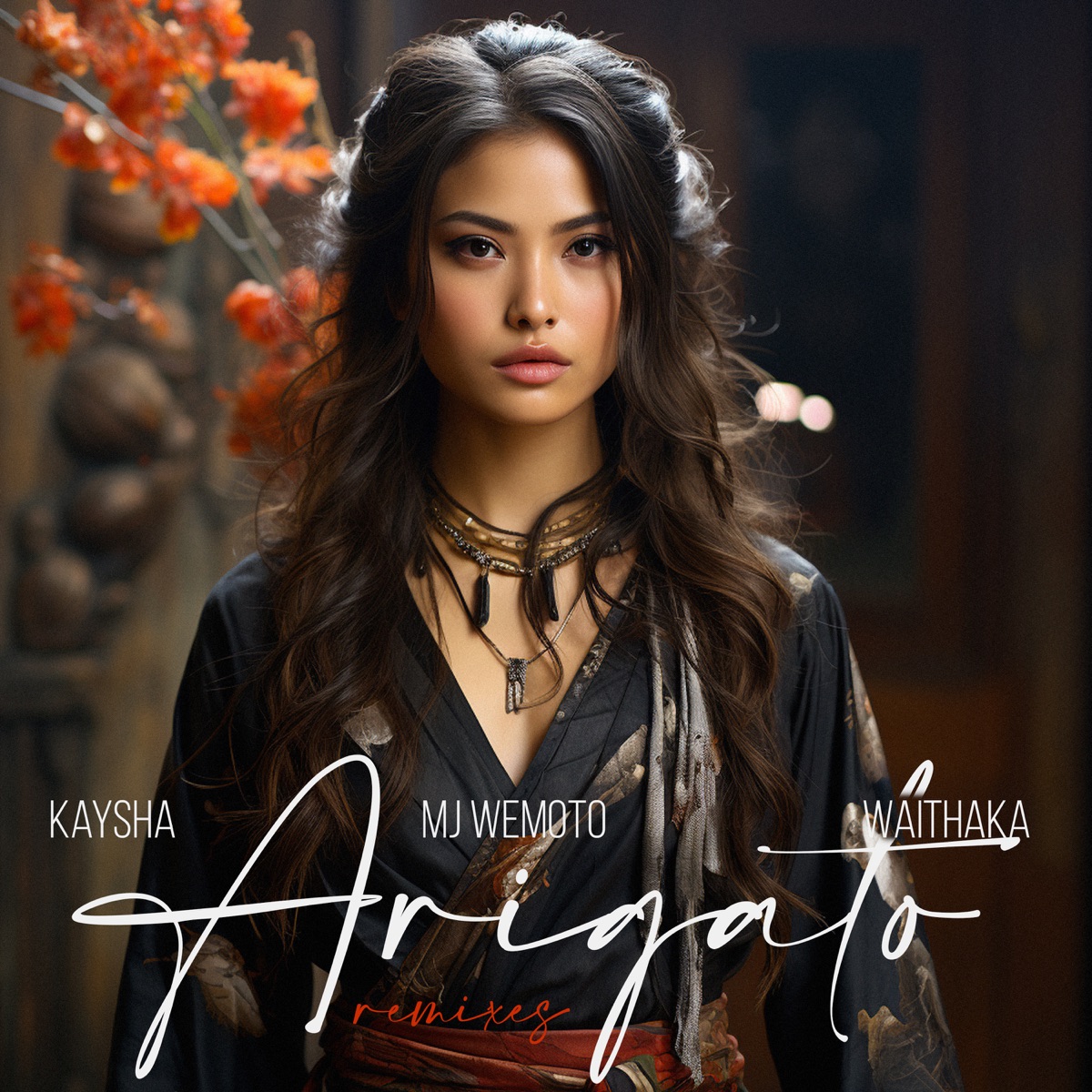 Arigato (Remixes) - EP by Kaysha, MJ Wemoto & Waithaka album cover