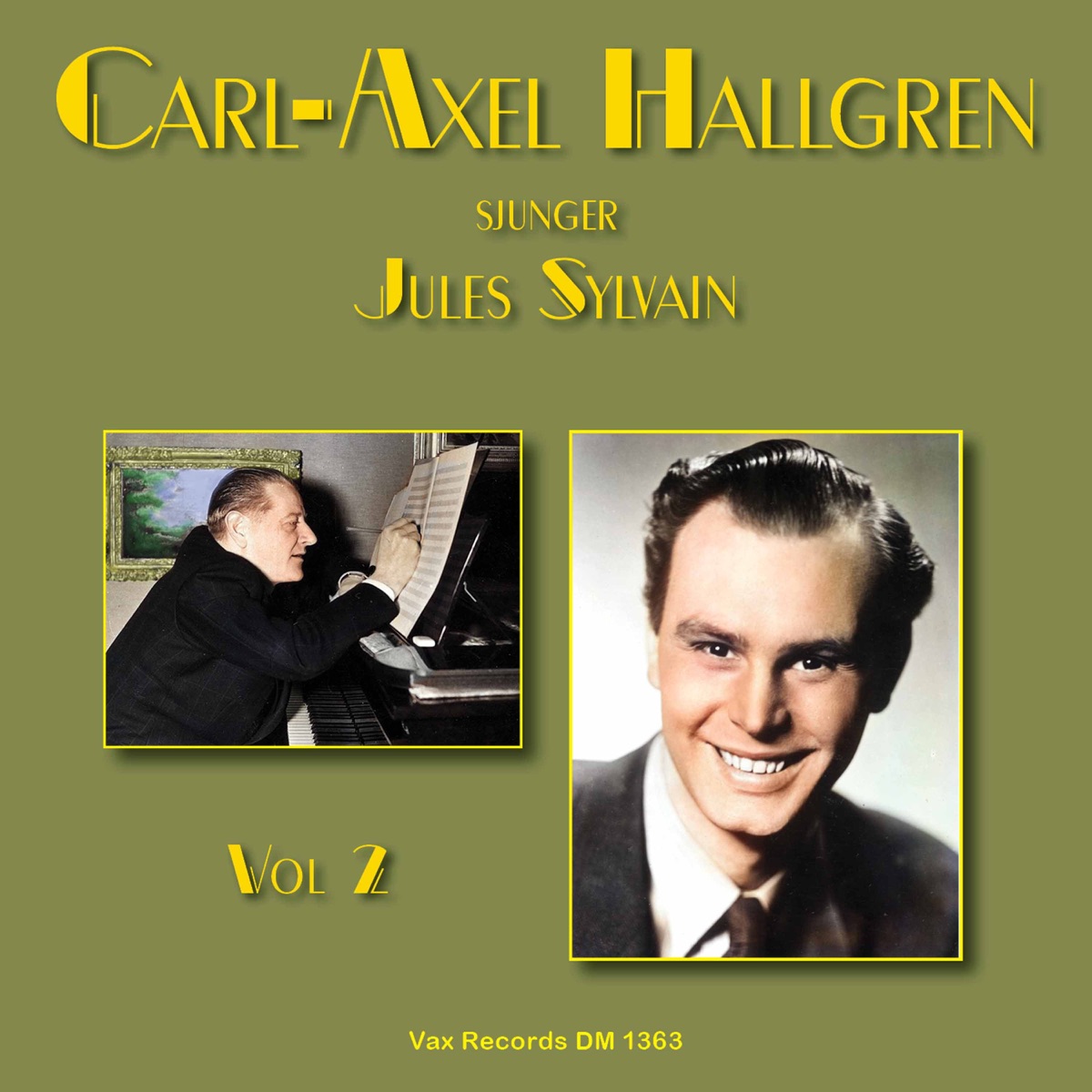 Carl-Axel Hallgren sjunger Jules Sylvain, Vol. 2 - EP by Carl-Axel Hallgren album cover