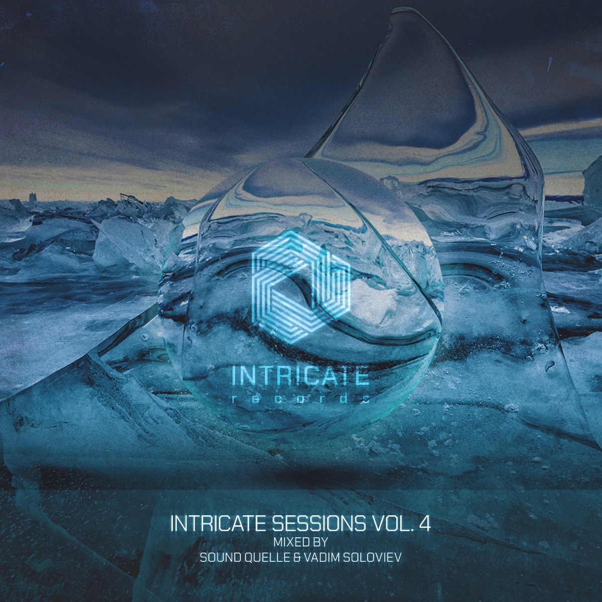 Intricate Sessions, Vol. 4 (DJ Mix) by Sound Quelle, Vadim Soloviev & Intricate Records album cover